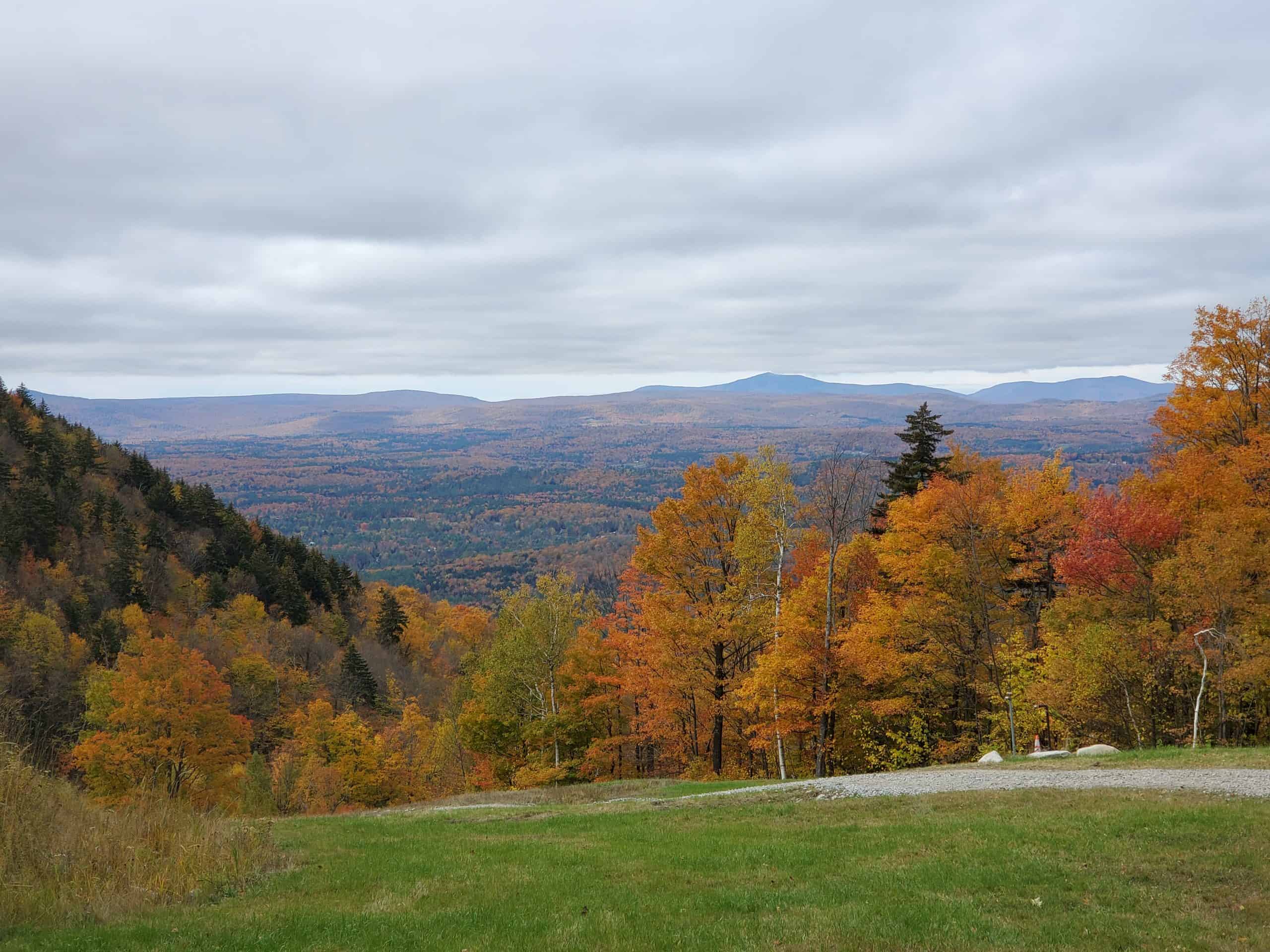 2019/10/12 - View from Magic Mountain in Londonderry, VT - by Renee-Marie Smith