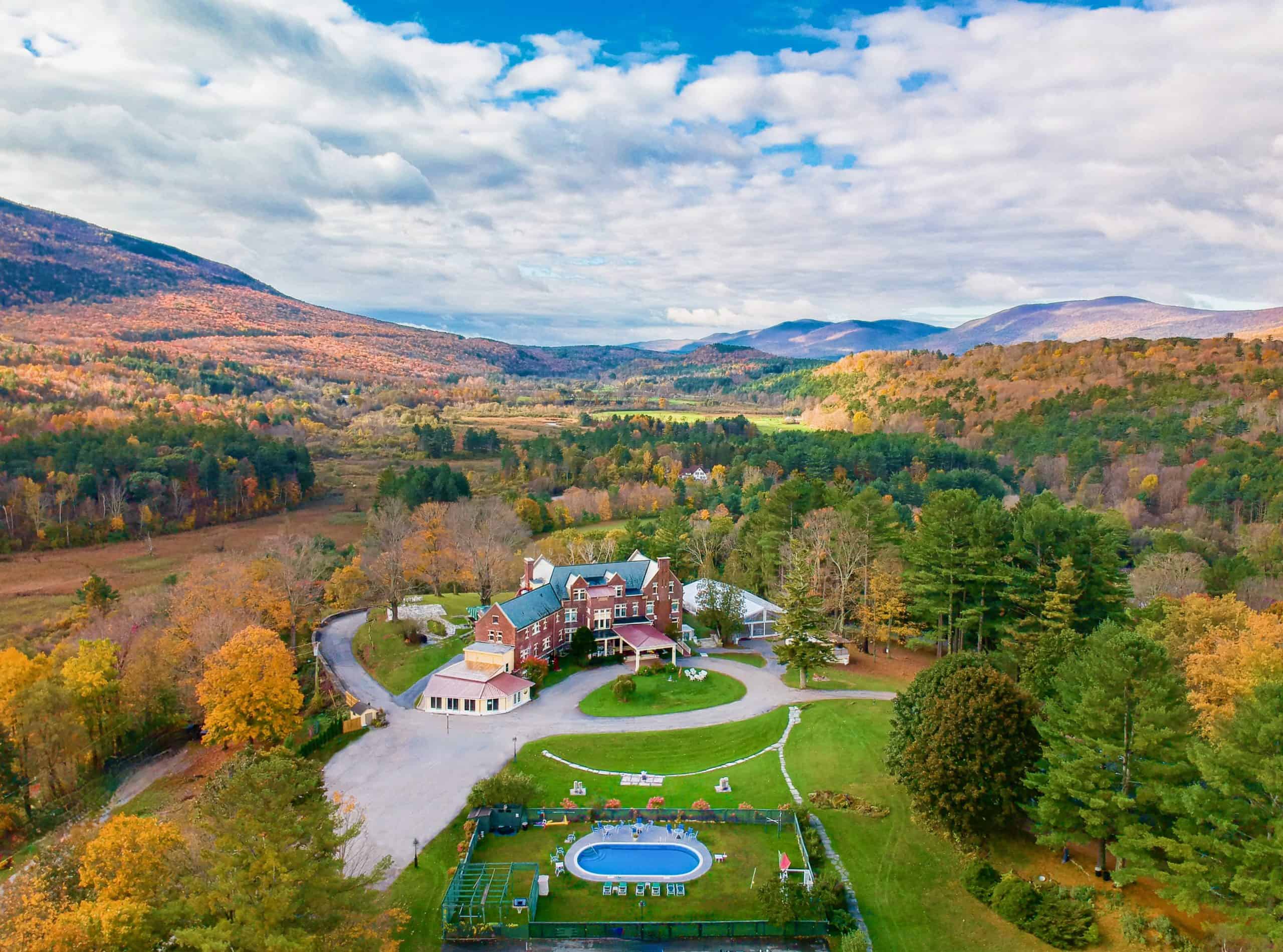 Wilburton Arial Foliage Valley View