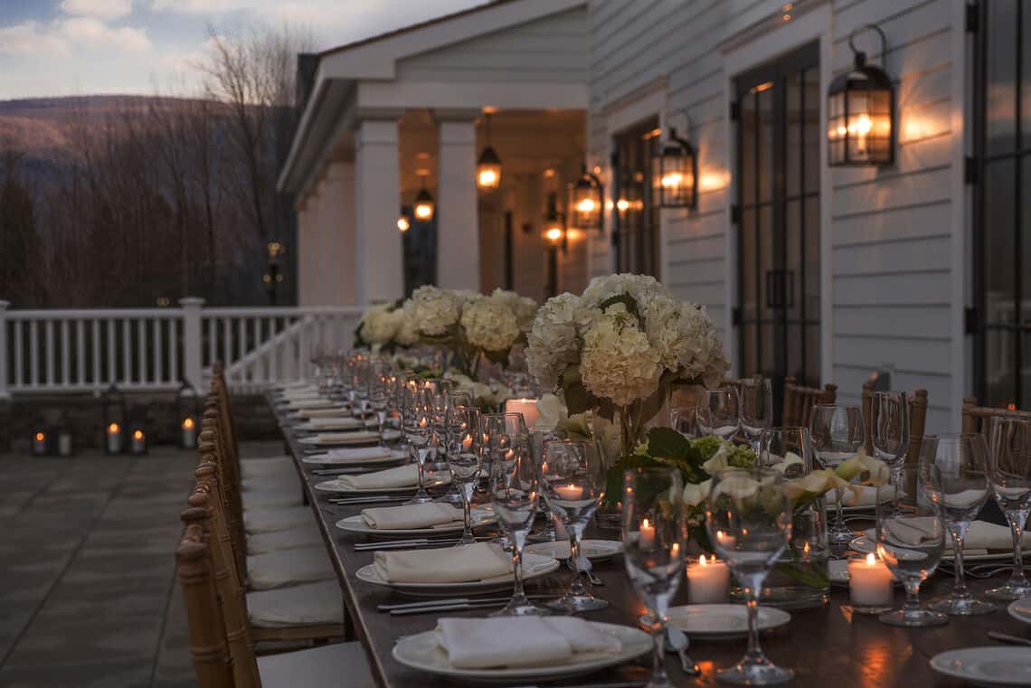 Copper Grouse - Outdoor Event Dining Table
