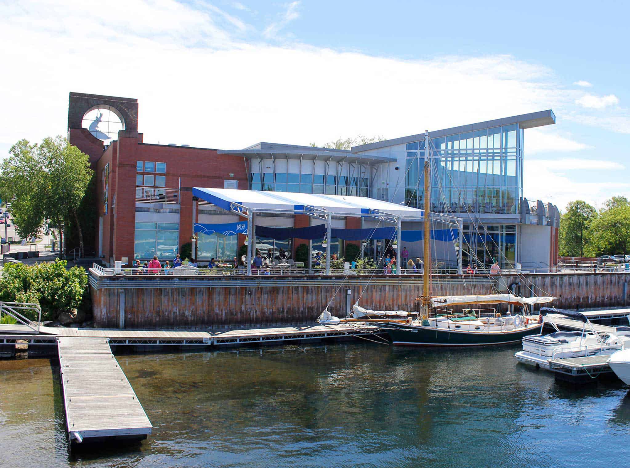 ECHO, Leahy Center for Lake Champlain - Waterfront Exterior