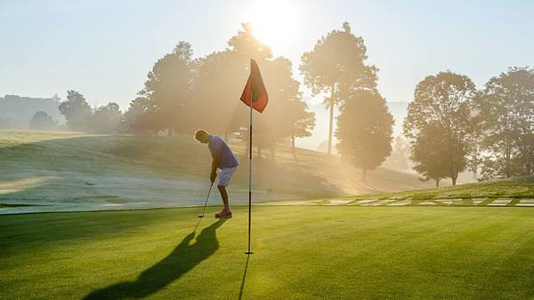 Stratton Mountain Golf Course Putting