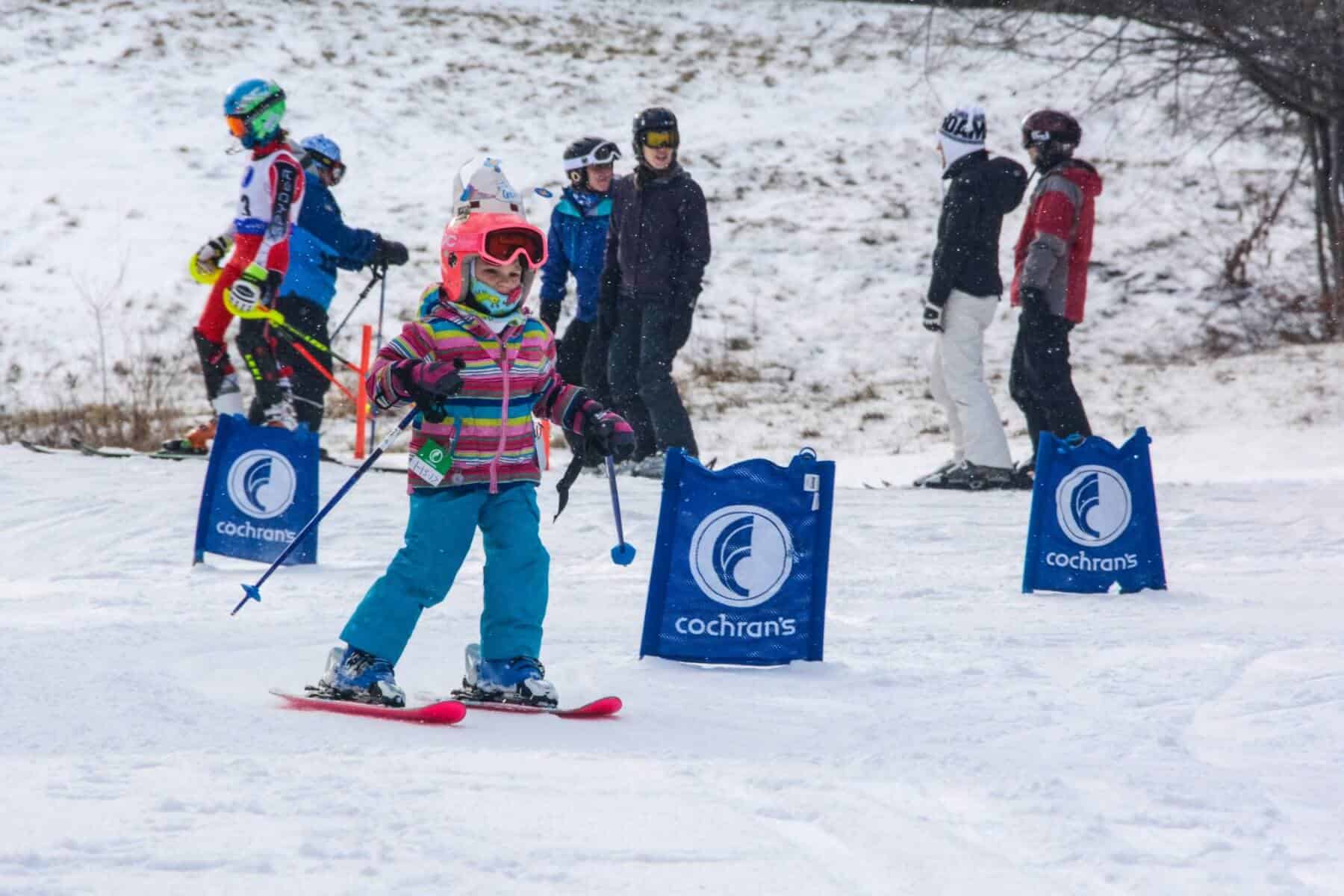 Cochran's Ski Area - Kids Skiing
