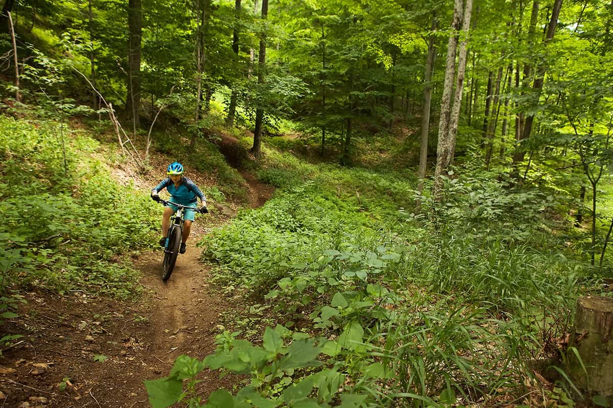Saskadena Six - Mountain Biking in the Woods