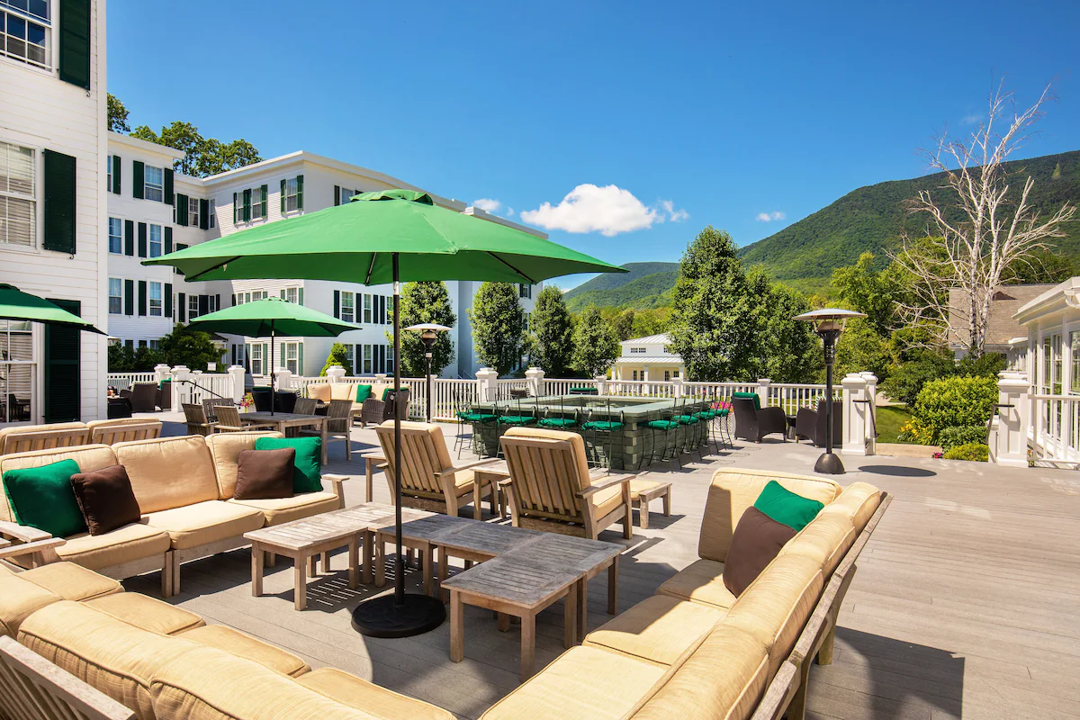 Equinox Resort and Spa Pool with Mountain Views