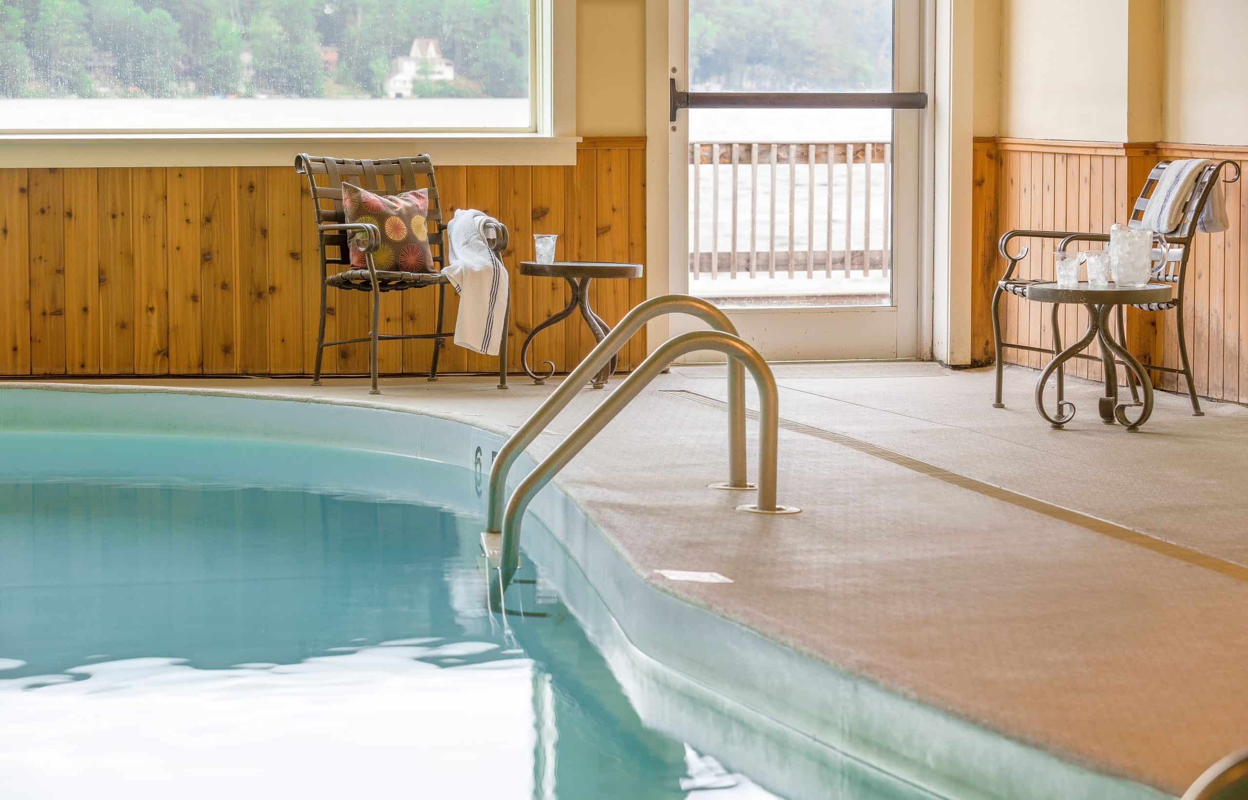 Lake Morey Resort - Indoor Pool with Lakeview
