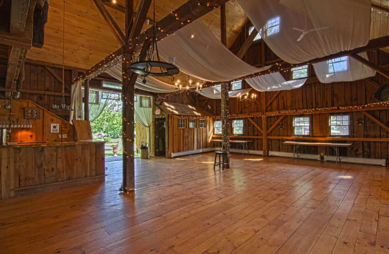 1824 House Inn + Barn - Interior of Barn with Decor