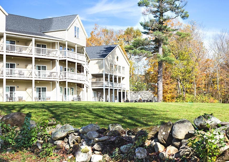 506 On The River Inn - Fall Exterior Property View of Balconies