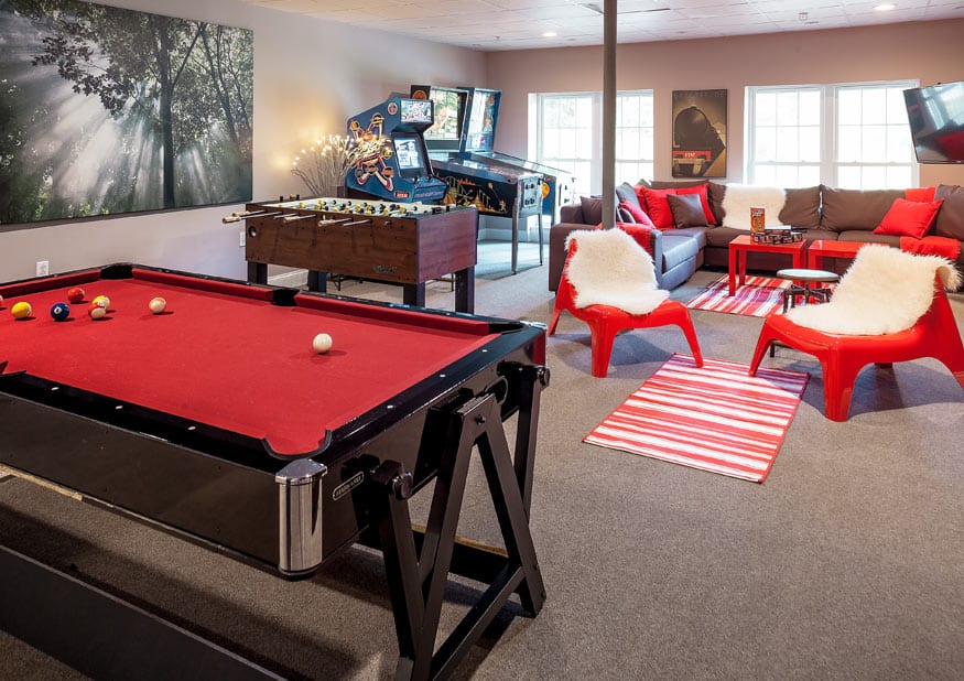 506 On The River Inn - Game Room with Billiard Table