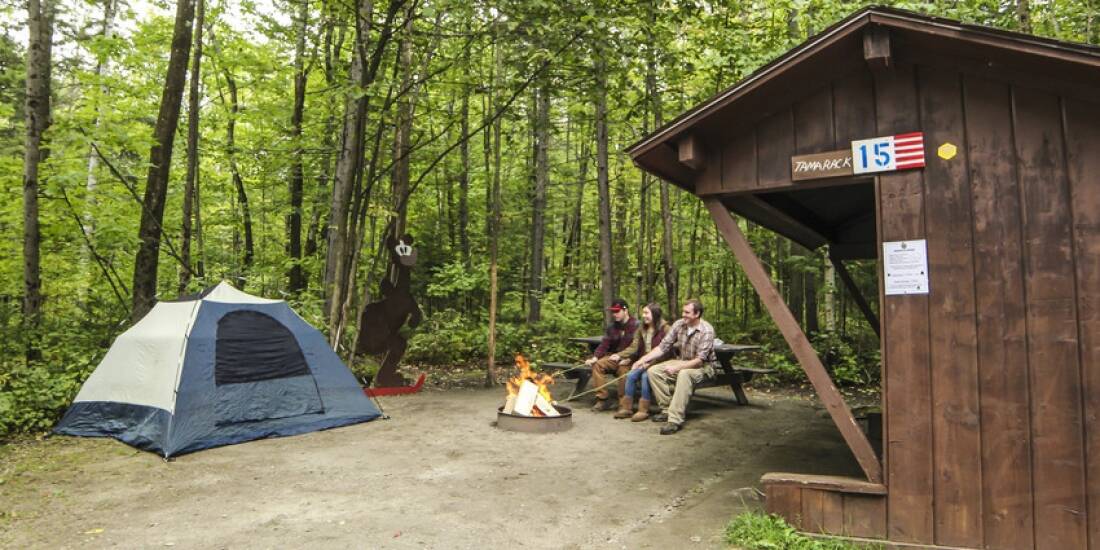 Burke Mountain - Campground Camp Site