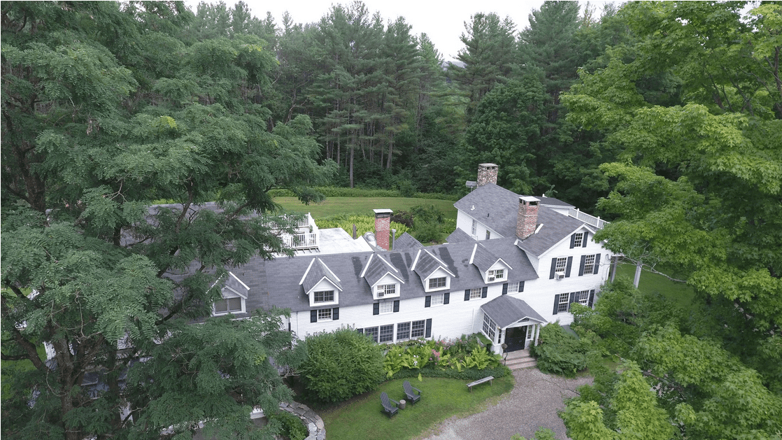 Inn at Weathersfield - Summer Exterior Aerial View