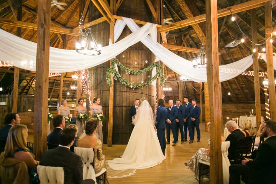 Inn at the Round Barn Farm - Indoor Wedding Ceremony