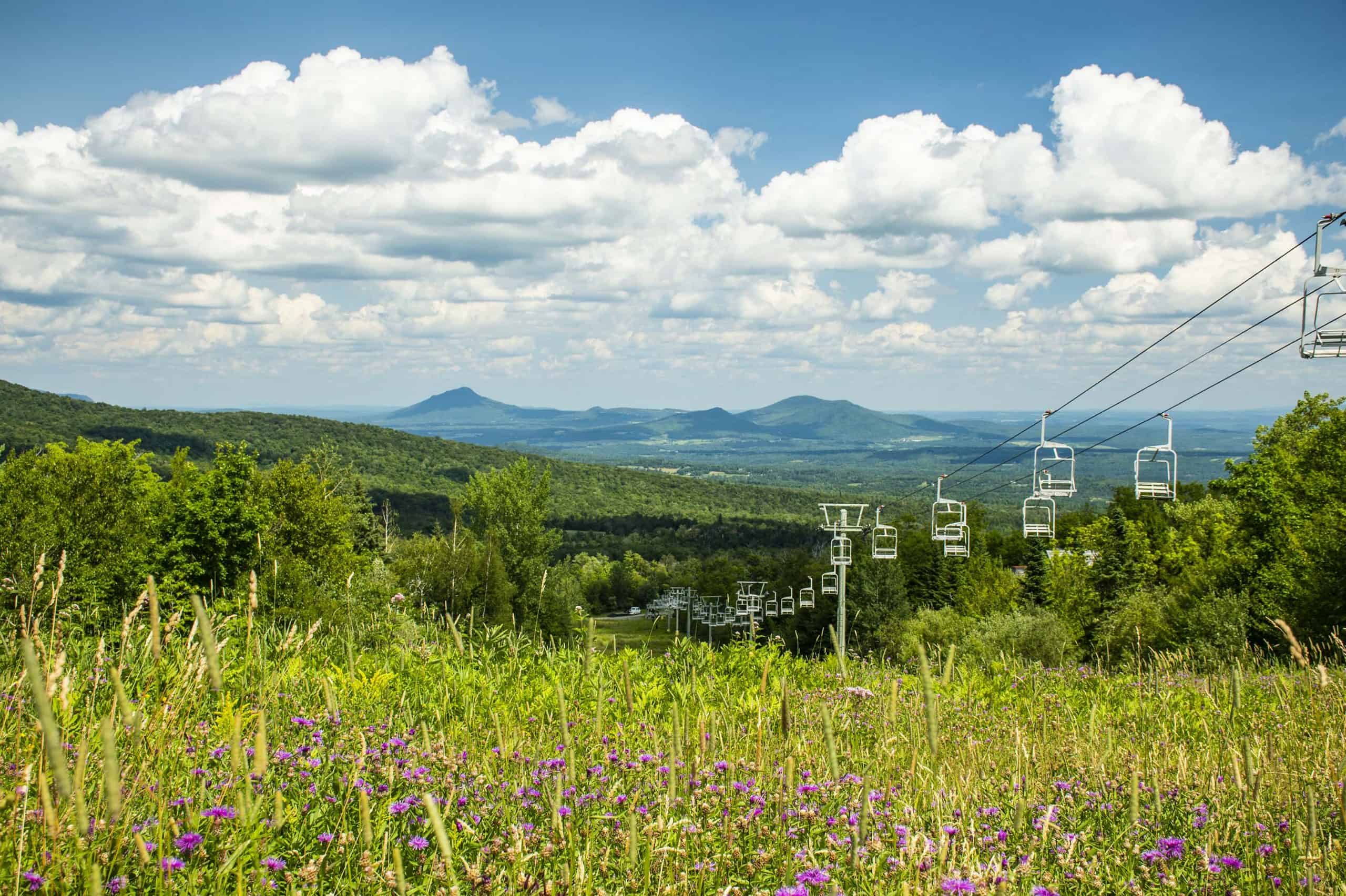 Jay Peak Resort - Scenic Summer Trail with Chairlift