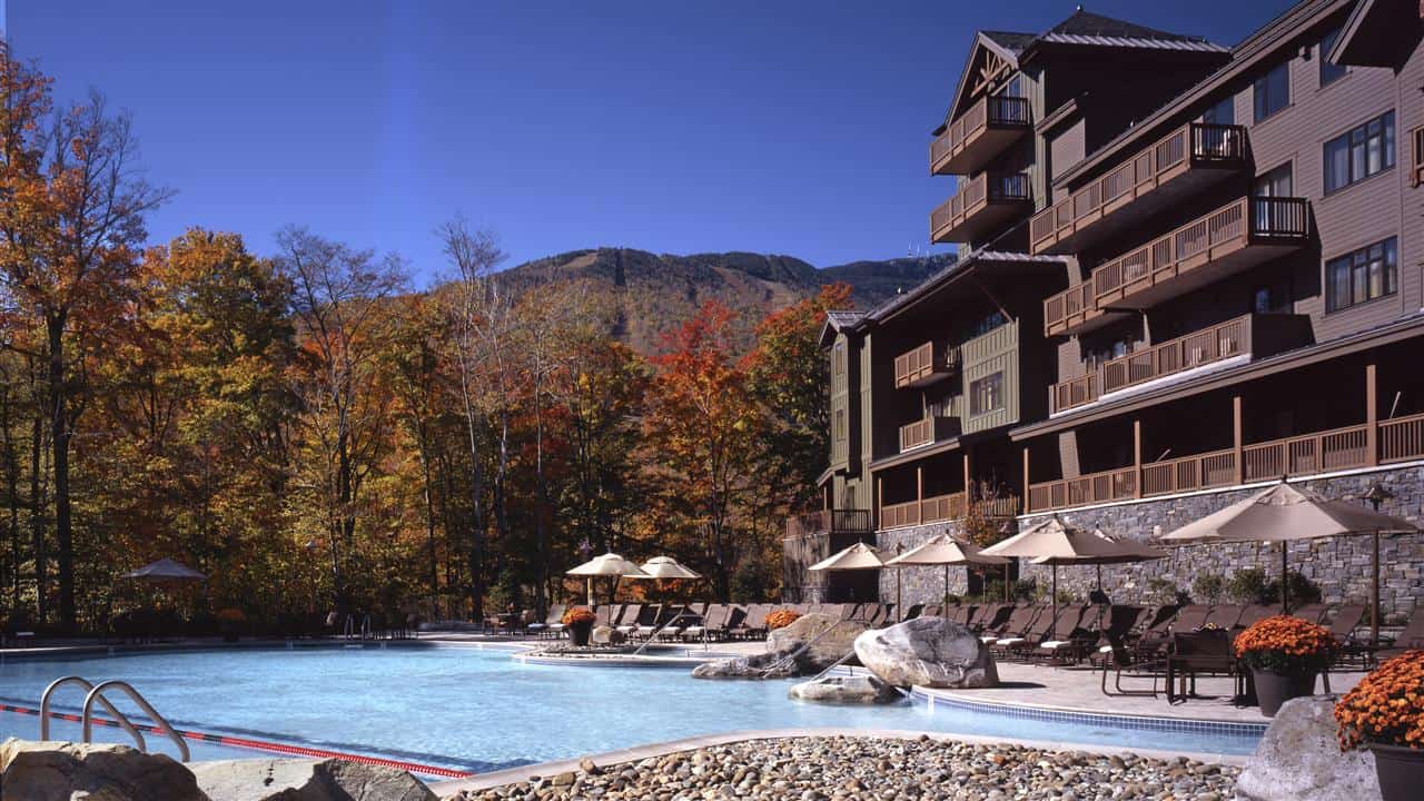 Lodge at Spruce Peak - Fall Outdoor Pool