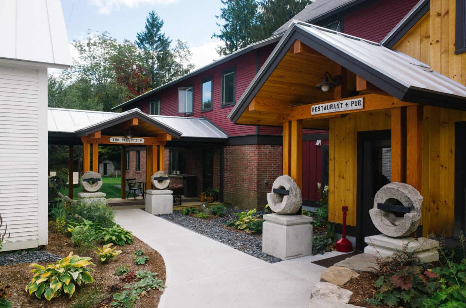 Mad River Barn - Summer Exterior Entrance