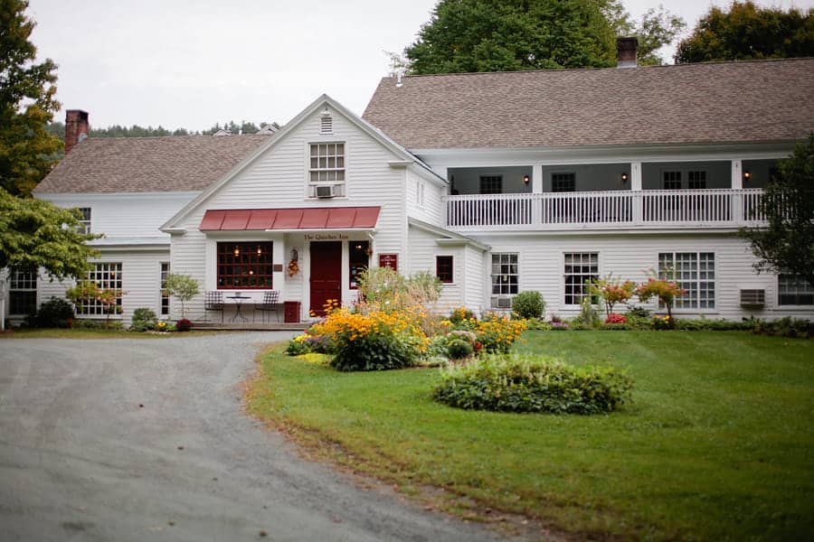 Quechee Inn at Marshland Farm - Summer Exterior Entrance