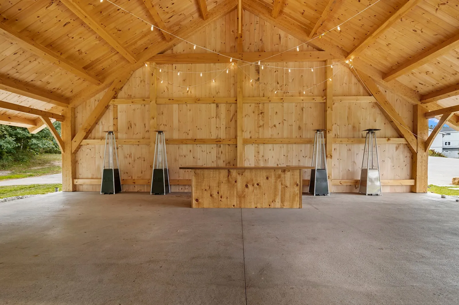 Town & Country Stowe - Summer Wedding Pavilion Interior