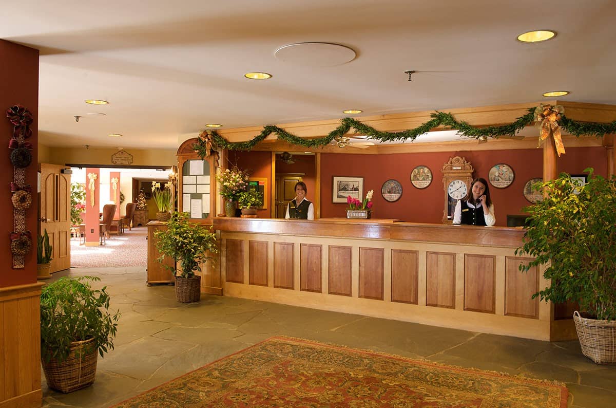 Trapp Family Lodge - Front Desk Lobby