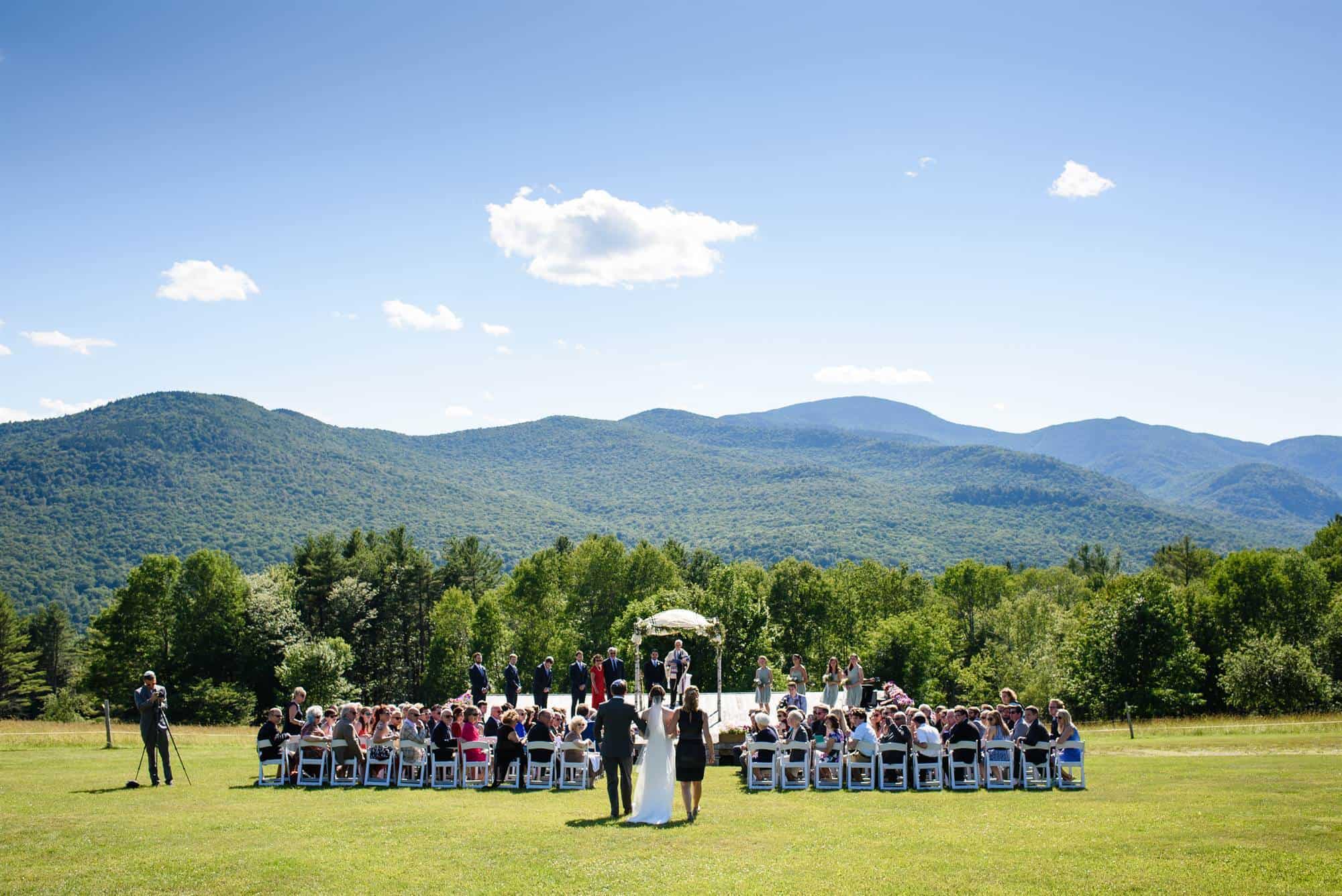 Trapp Family Lodge - Outdoor Wedding Ceremony