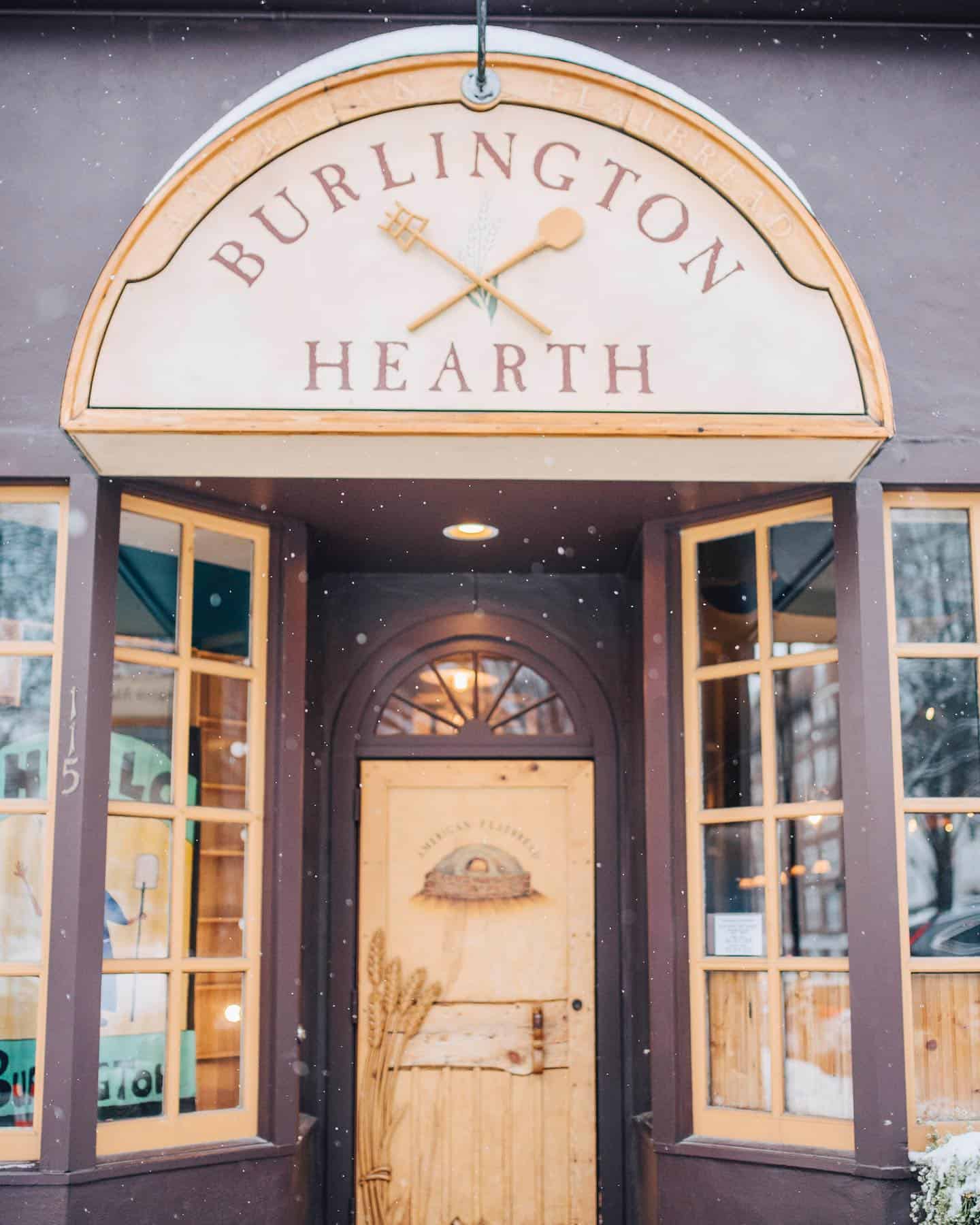 American Flatbread - Burlington Hearth - Winter Exterior Entrance