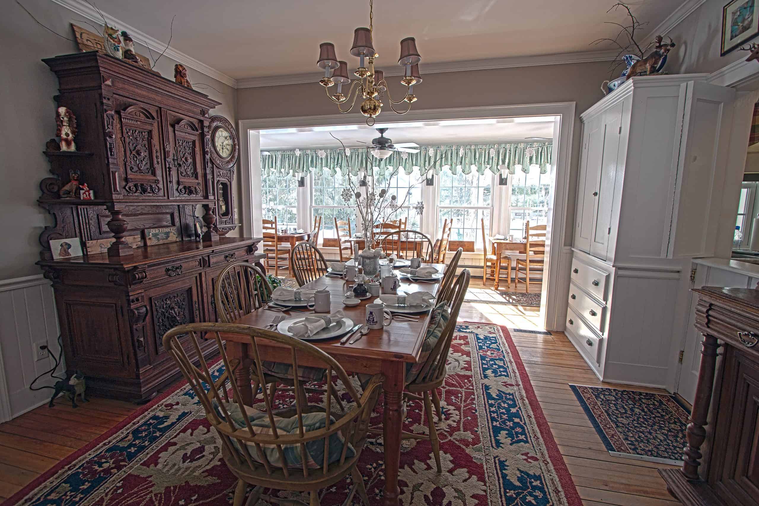 Phineas Swann Inn & Spa - Breakfast Dining Room