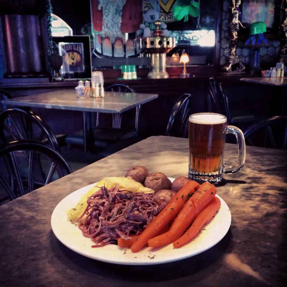 Vermont Pub & Brewery - Corned Beef and Cabbage