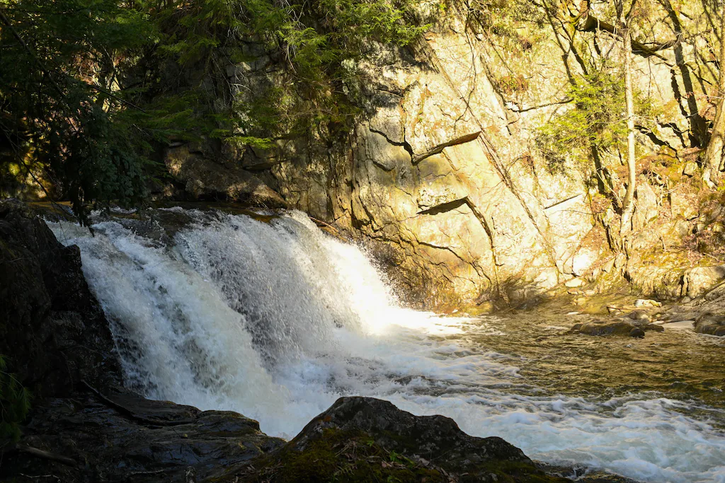 Beautiful Cedar Chalet Overlooking Jay Branch Waterfall Swimming Hole