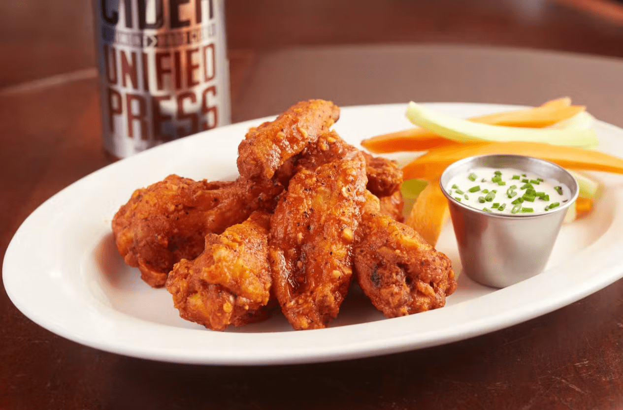 Two Brothers Tavern - Wings with Citizen Cider
