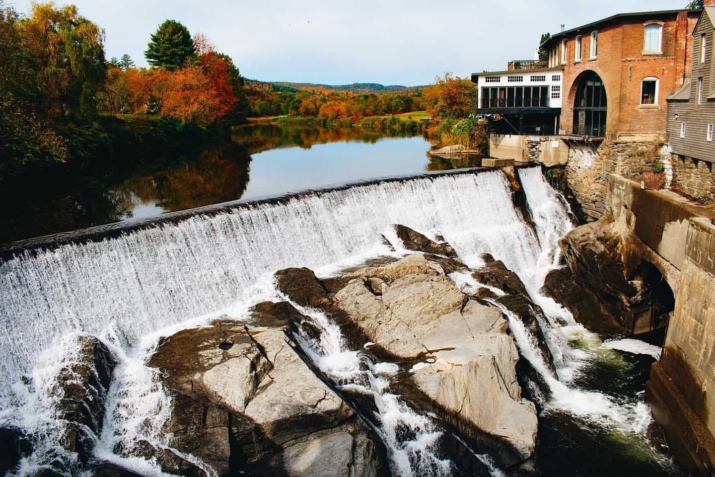 Simon Pearce Mill in Fall