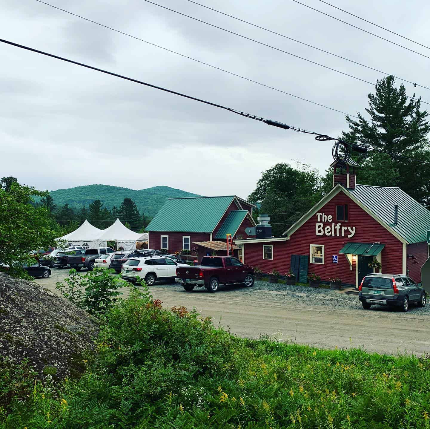 The Belfry Exterior in Summer