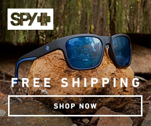 Spy Optic - Free Shipping - 300x250