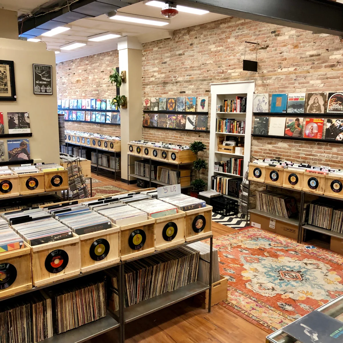 Burlington Records - Store Interior