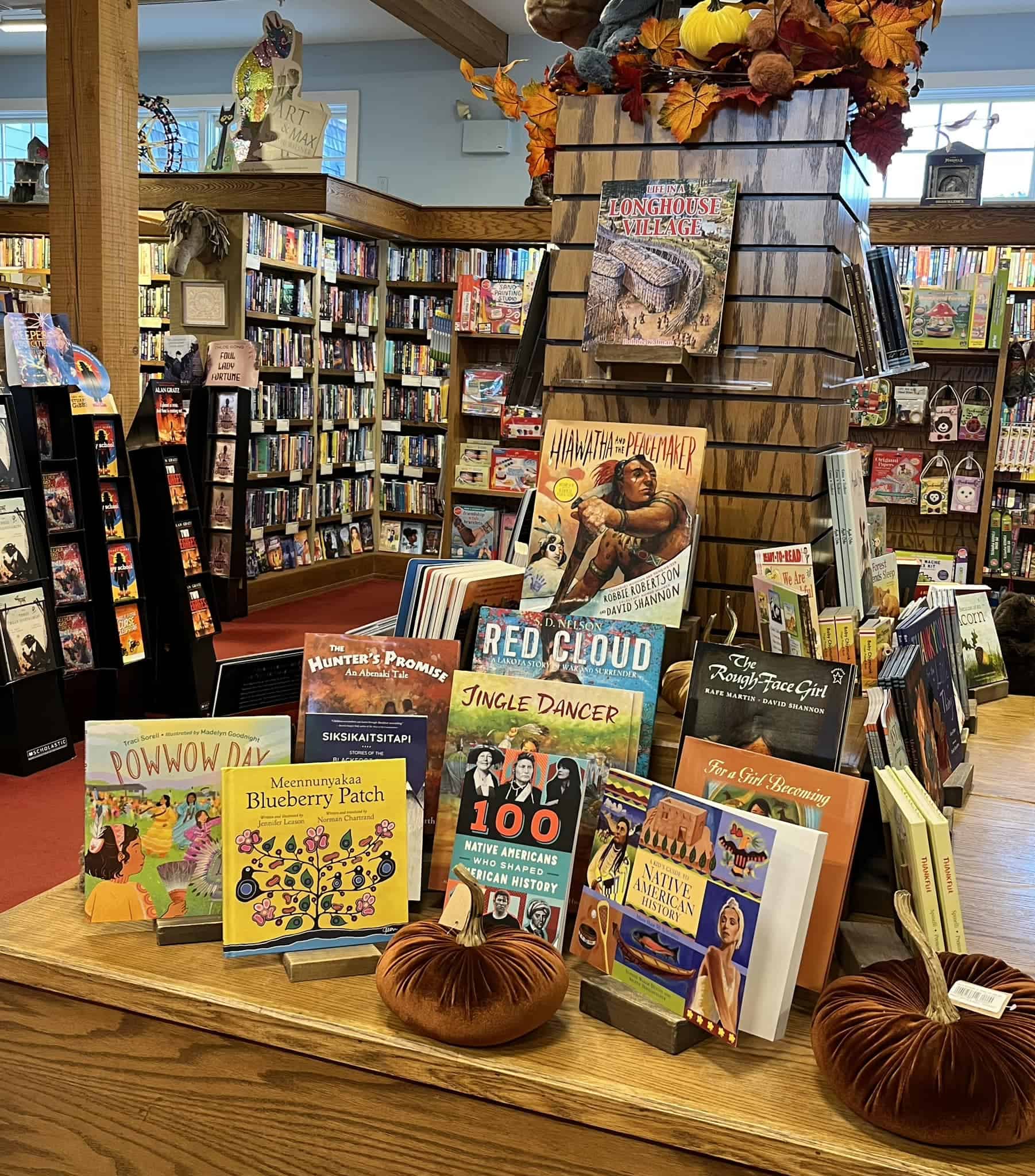 Northshire Bookstore - Native American Book Display