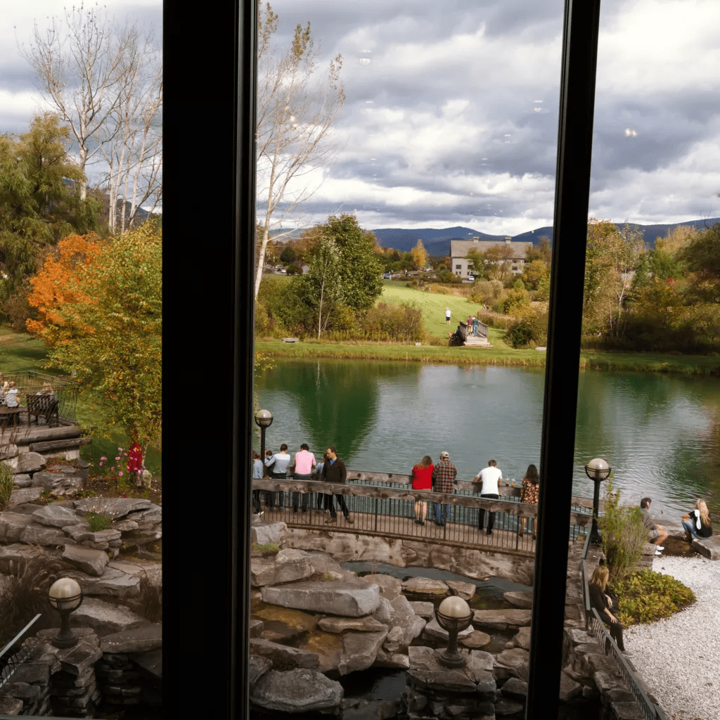 Orvis - Trout Pond during Fall