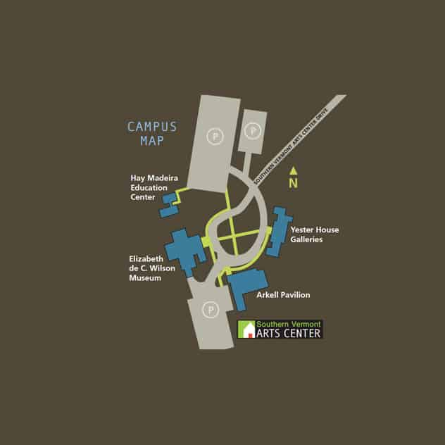 Southern Vermont Arts Center - Campus Map - Cropped