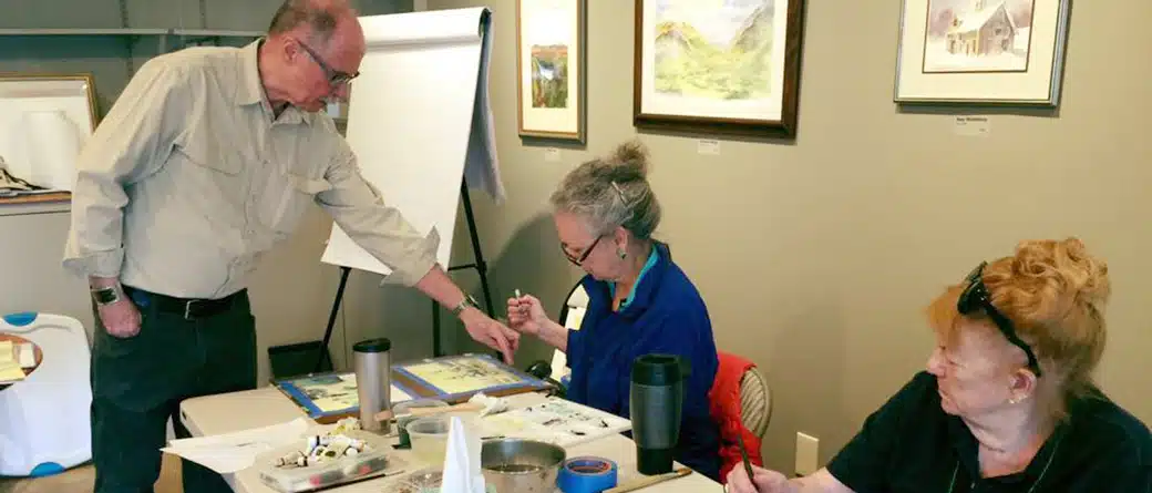 Moosewalk Studios and Galleries - Painting Class with Gary Eckhart