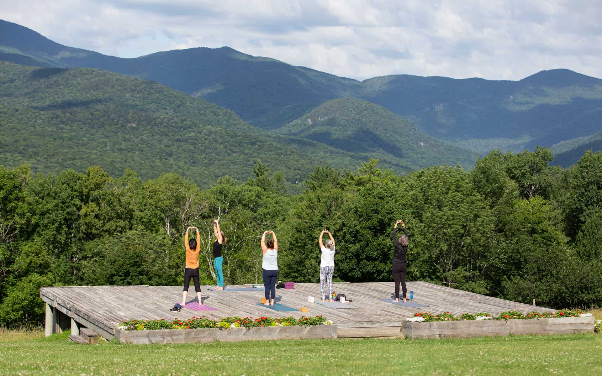 Outdoor Center at Trapp Family Lodge - Yoga