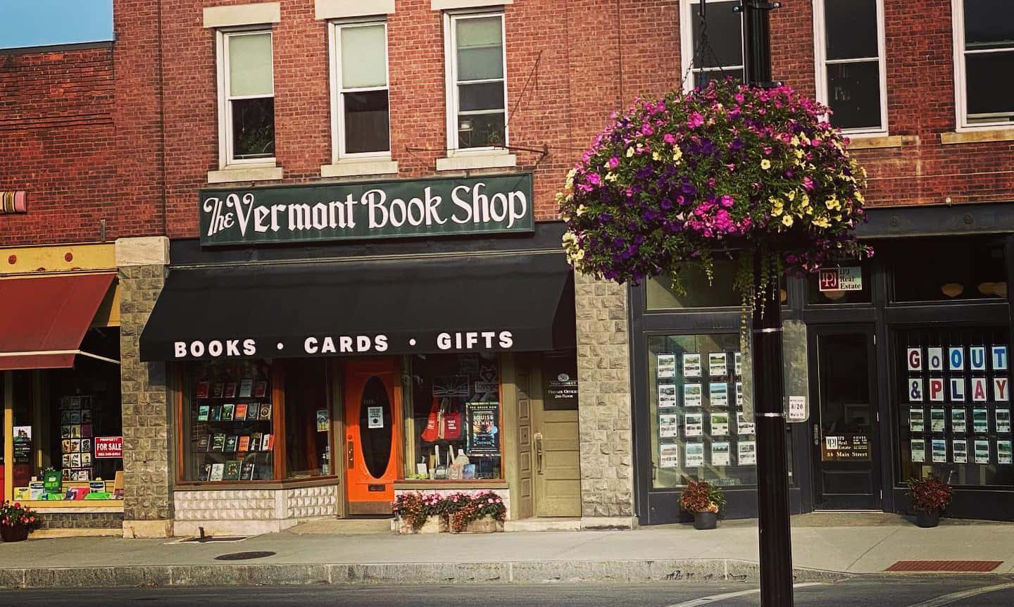 The Vermont Book Shop - Building Exterior - Cropped