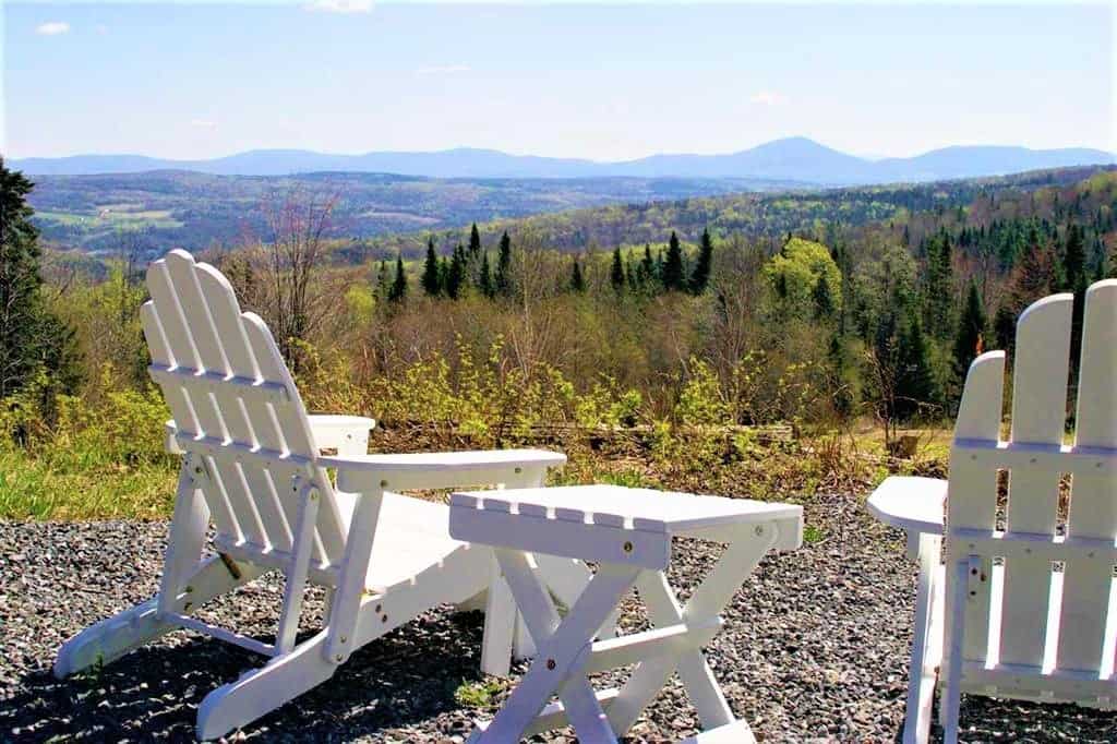Century 21 Farm & Forest Realty - Mountain View with Adirondack Chairs