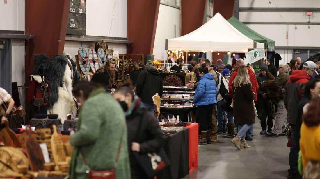 Vermont Gatherings - Winter Renaissance Faire Shops