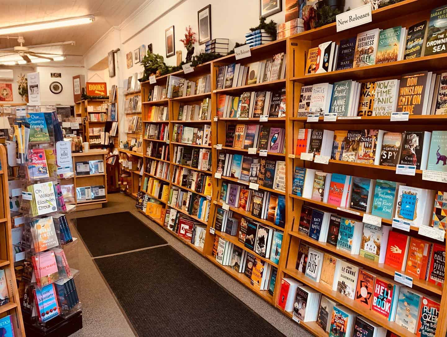 Yankee Bookshop - Shelves of New Releases