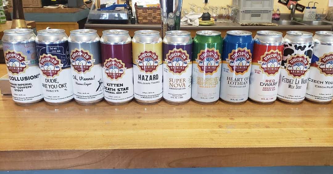 Drop-In Brewing Company - Cans