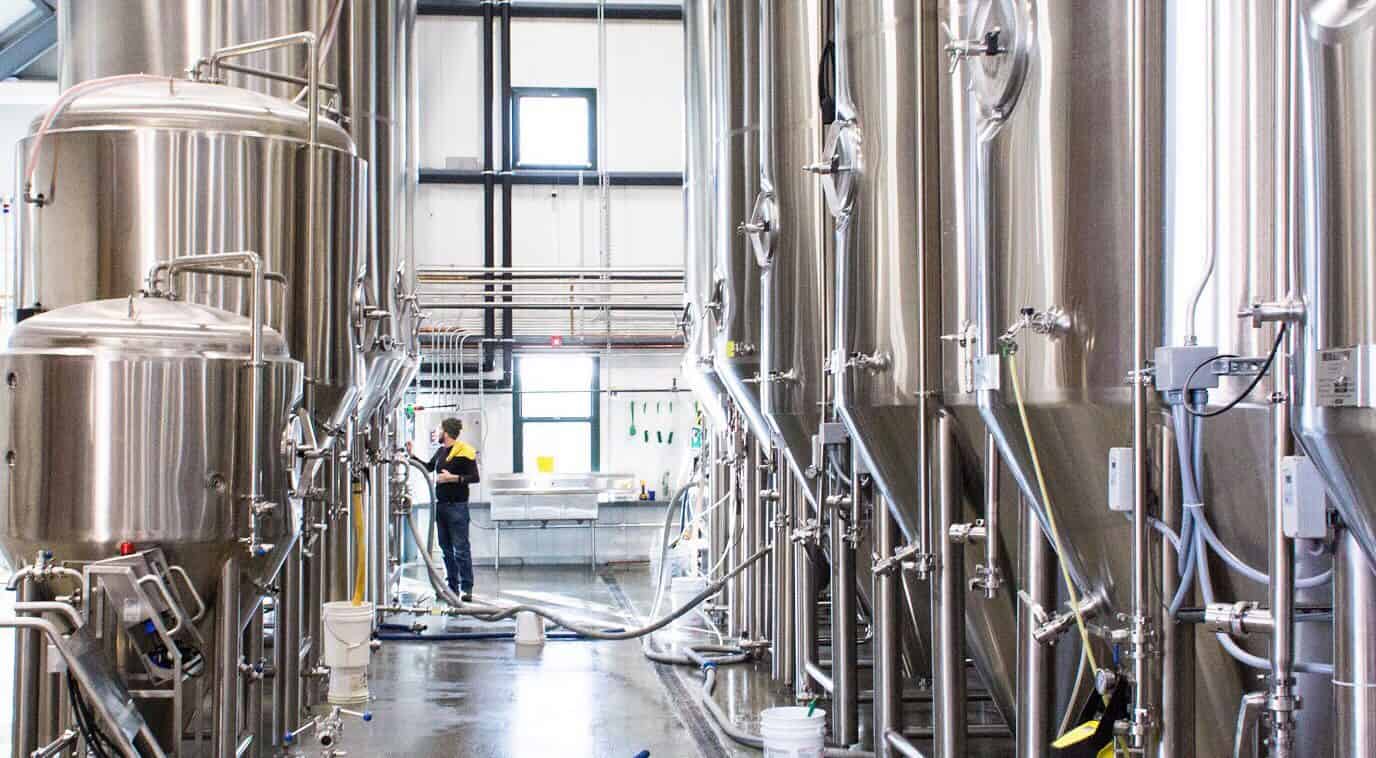 Fiddlehead Brewing Company - Brewery Interior