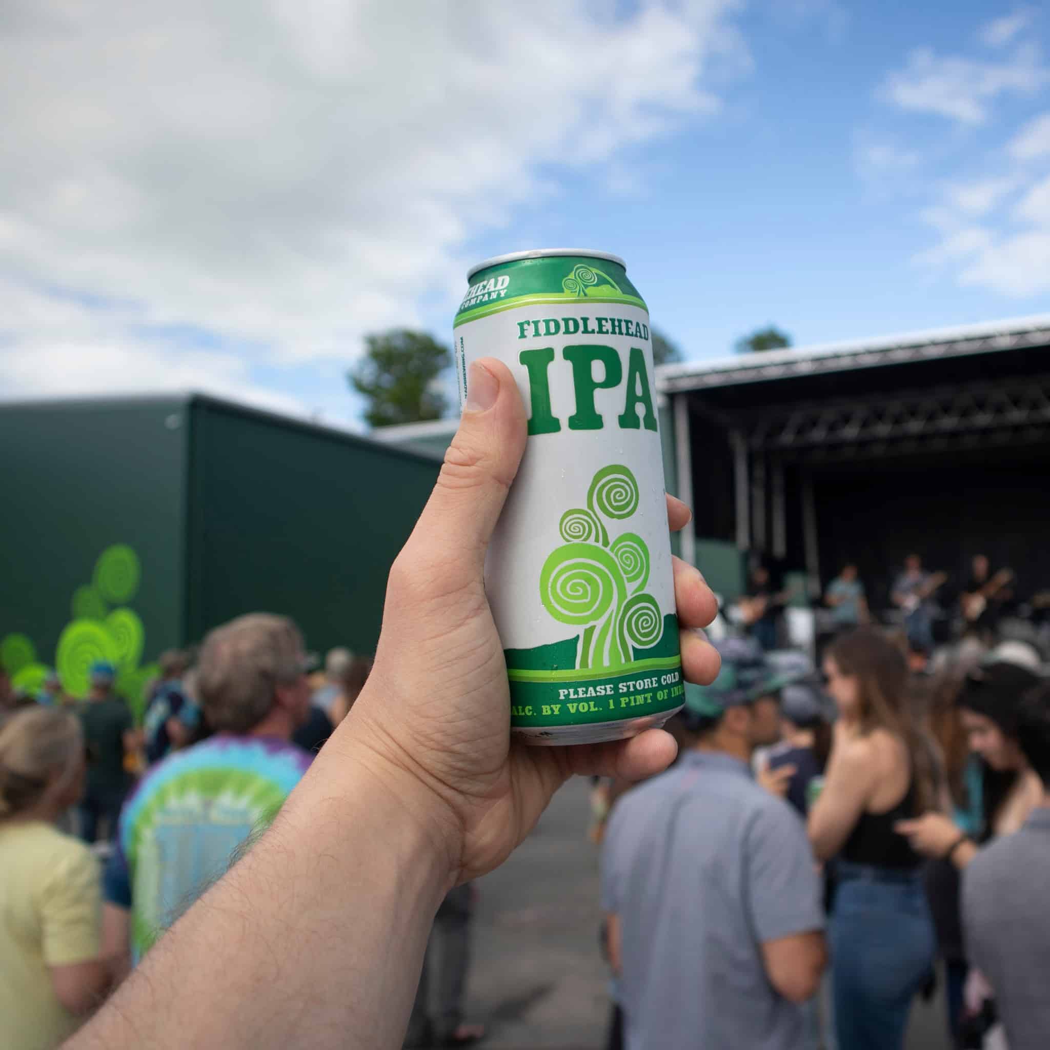 Fiddlehead Brewing Company - IPA at a Concert