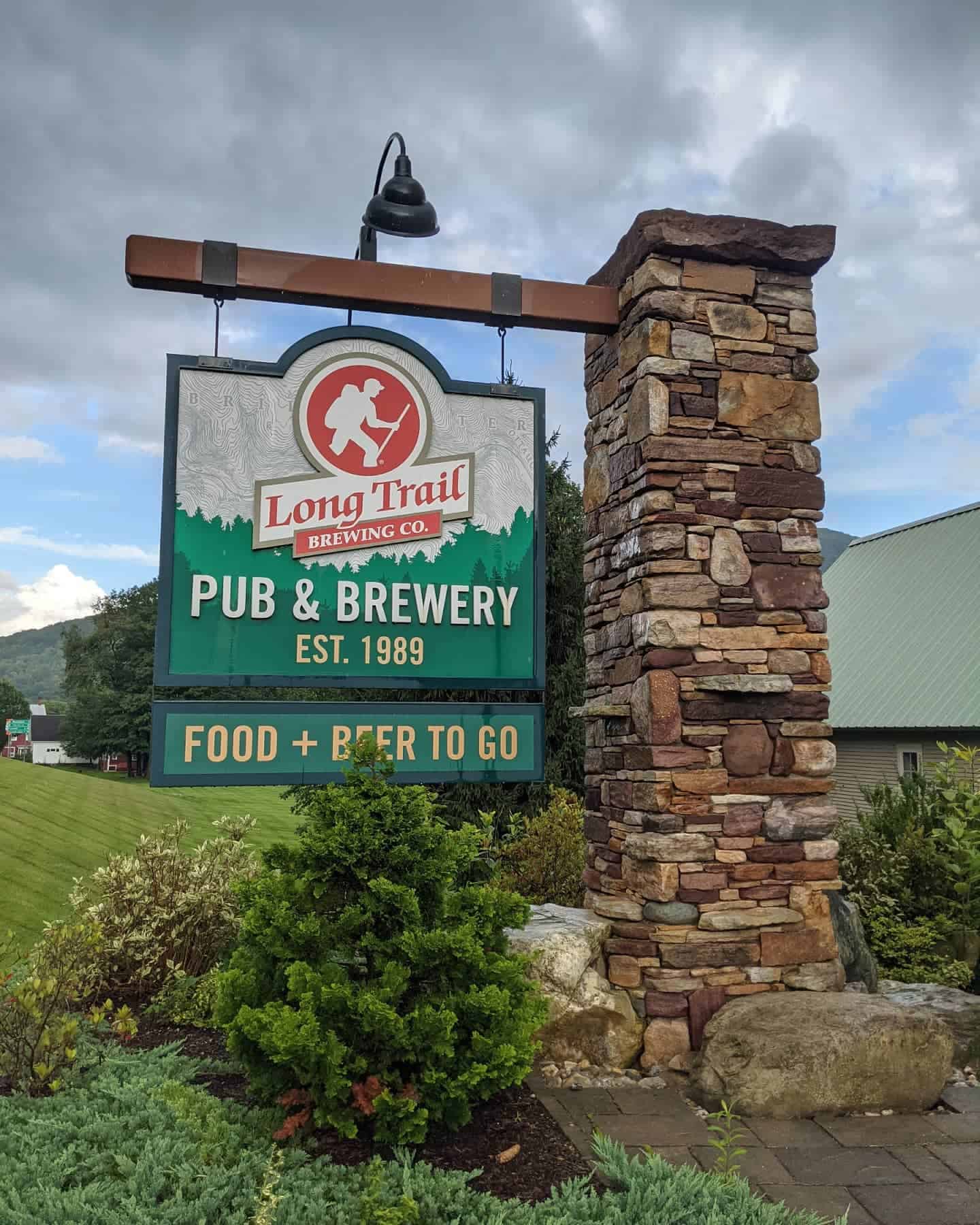 Long Trail Brewing Company - Entrance Sign